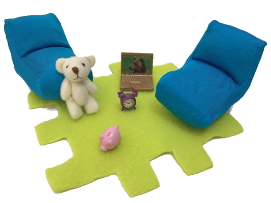 Lundby Smaland Teenager Zimmer-Set