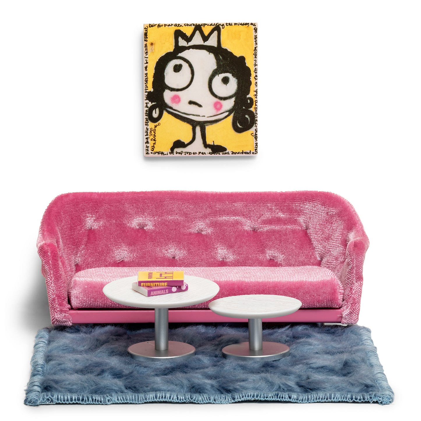 Lundby Wohnzimmer-Set, 7-teilig