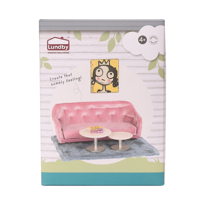 Lundby Wohnzimmer-Set, 7-teilig