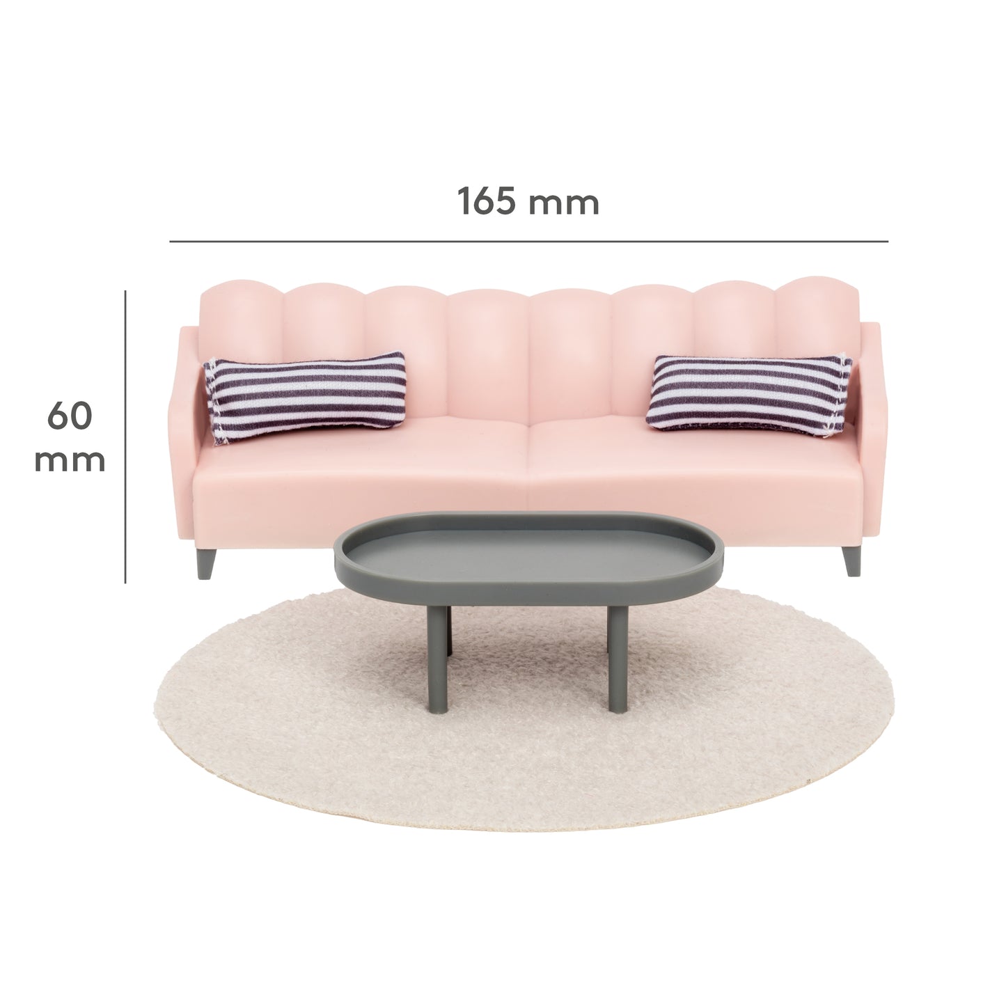 Lundby Basic Wohnzimmer-Set