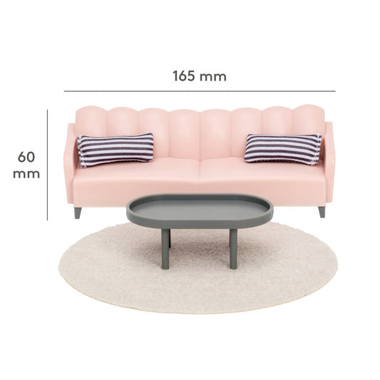 Lundby Basic Wohnzimmer-Set