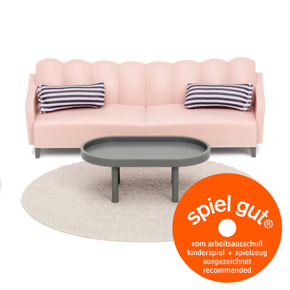 Lundby Basic Wohnzimmer-Set