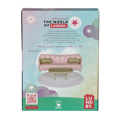 Lundby Basic Wohnzimmer-Set