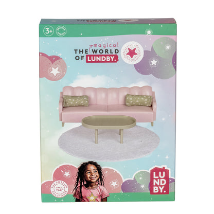 Lundby Basic Wohnzimmer-Set