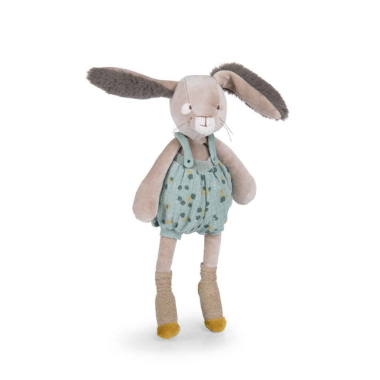 Moulin Roty Plüschtier Trois Lapin Kaninchen grün