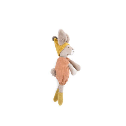 Moulin Roty Plüschtier Trois Lapin kleines Kaninchen rot