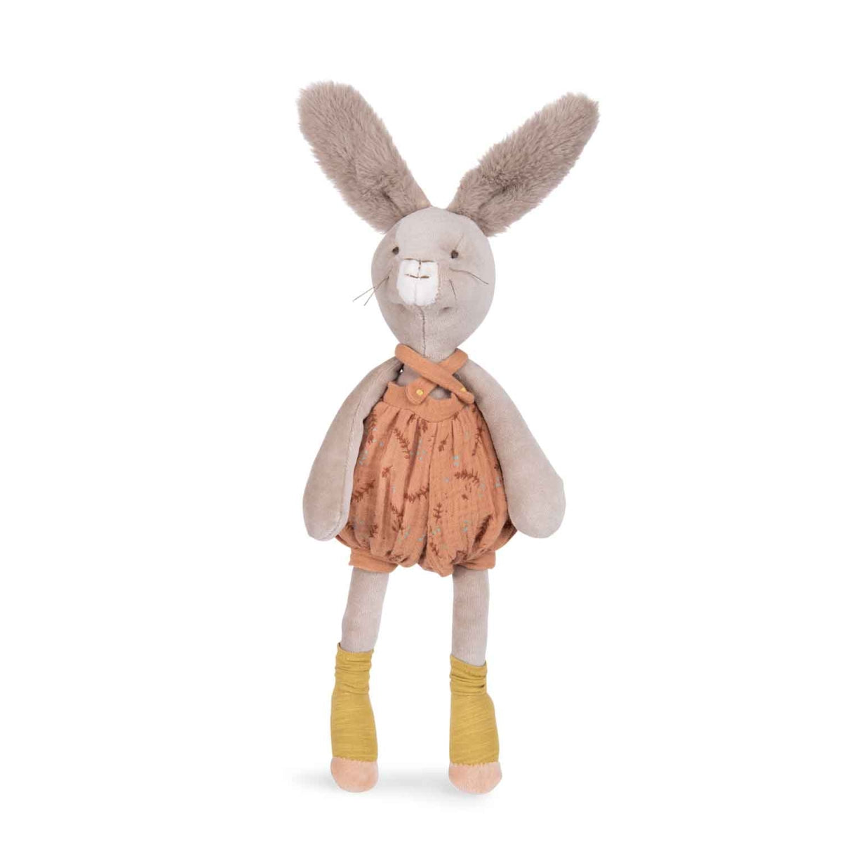 Moulin Roty Plüschtier Trois Lapin Kaninchen rot