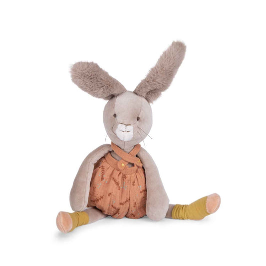 Moulin Roty Plüschtier Trois Lapin Kaninchen rot