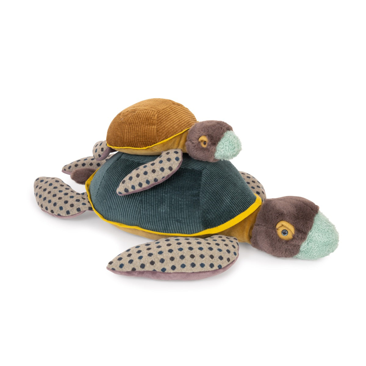 Moulin Roty Plüschtier kleine Schildkröte