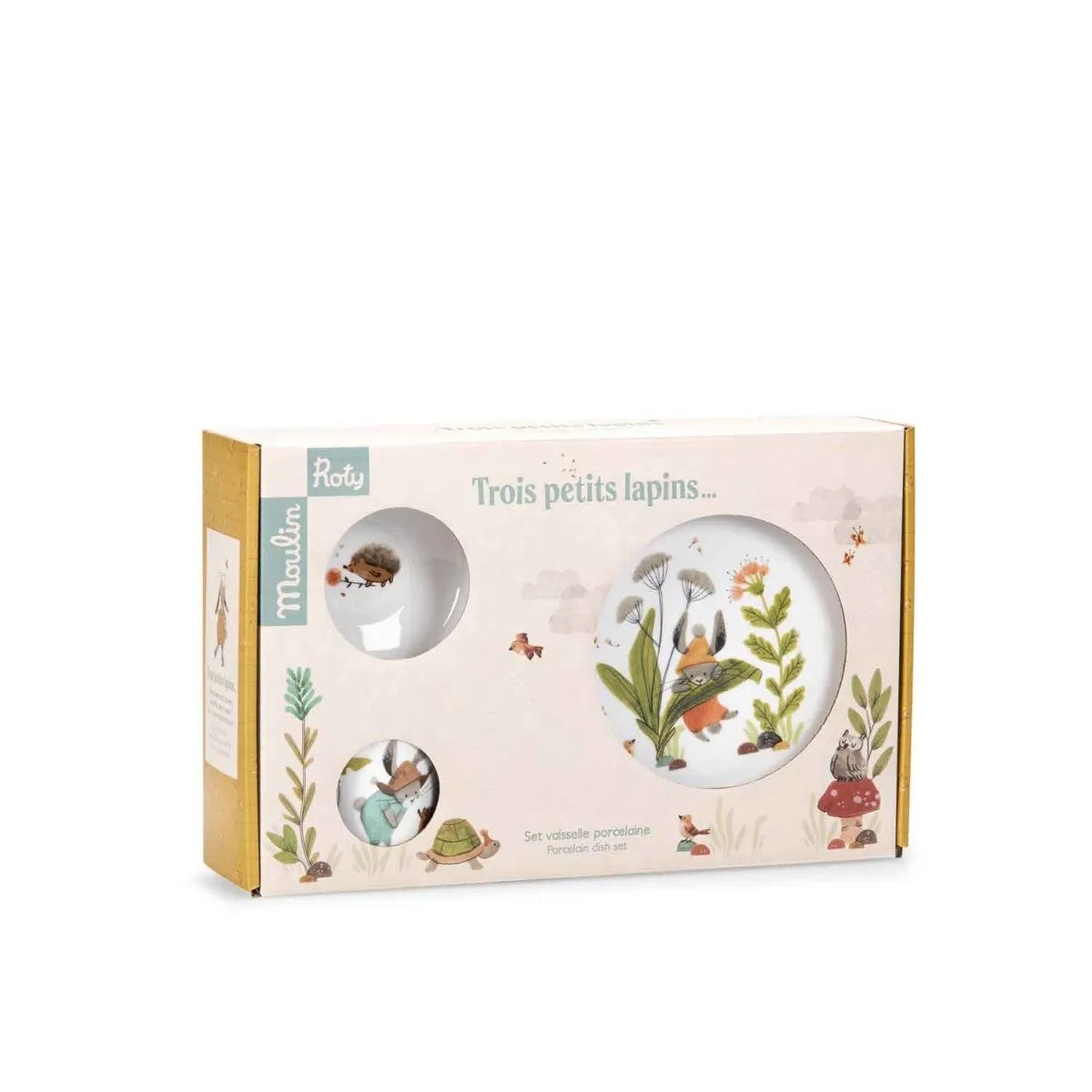 Moulin Roty Porzellan Geschirr Trois Lapins
