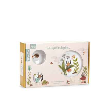 Moulin Roty Porzellan Geschirr Trois Lapins
