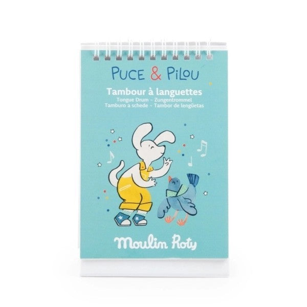 Zungentrommel Puce & Pilou von Moulin Roty (Ø 20 cm)