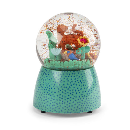 Moulin Roty Mawa Schneekugel mit Musik: Leopard