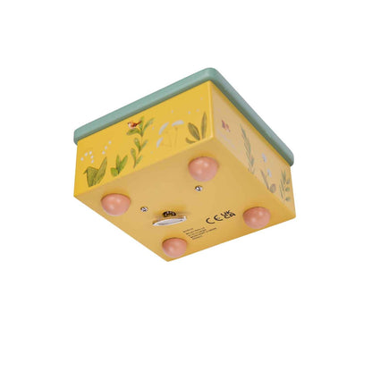 Moulin Roty Spieluhr Tros Lapins, Hase und Schildkröte