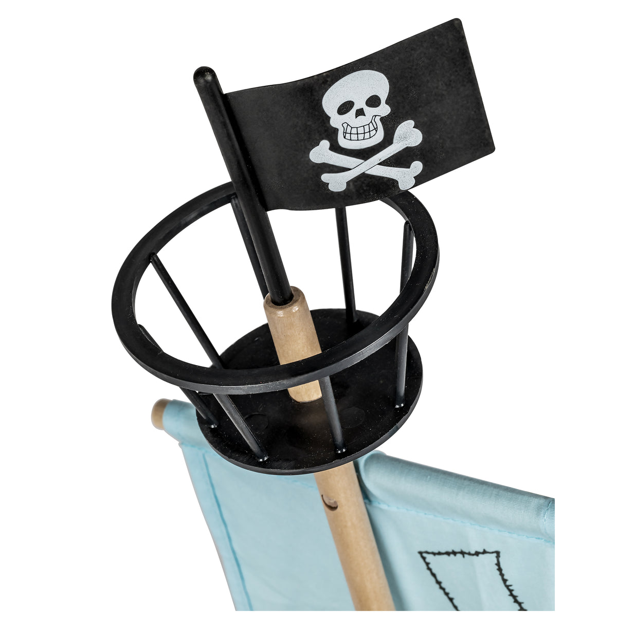 Pippi Langstrumpf Piratenschiff Hoppetossa aus Holz