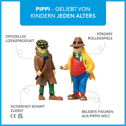 Pippi - Dunder-Karlsson & Bloom Figurenset