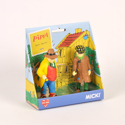 Pippi - Dunder-Karlsson & Bloom Figurenset