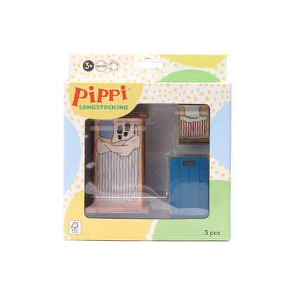Pippi - Puppenhausmöbel Schlafzimmer