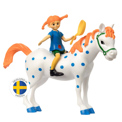 Pippi mit kleinem Onkel - Figurenset