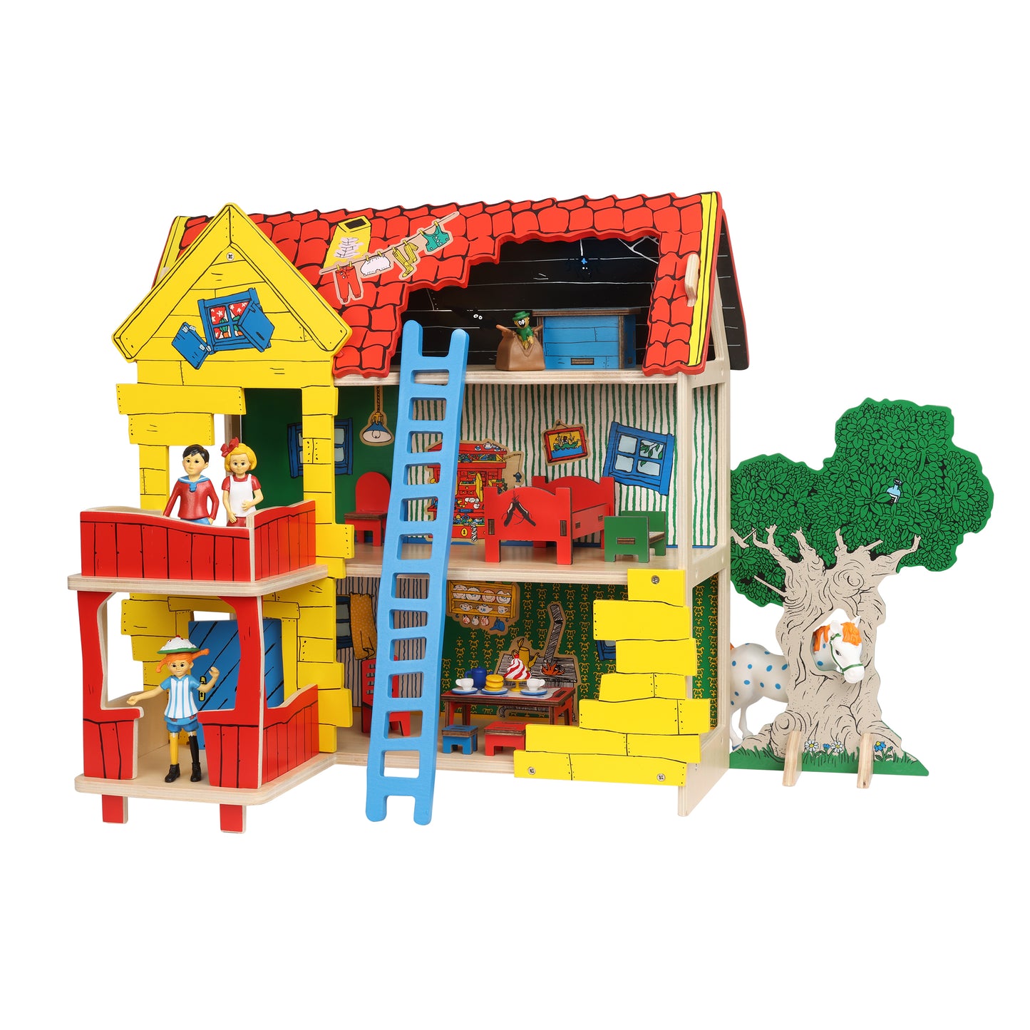 Pippi Puppenhaus Villa Kunterbunt