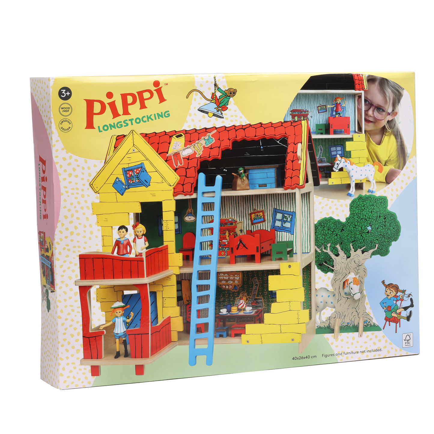 Pippi Puppenhaus Villa Kunterbunt