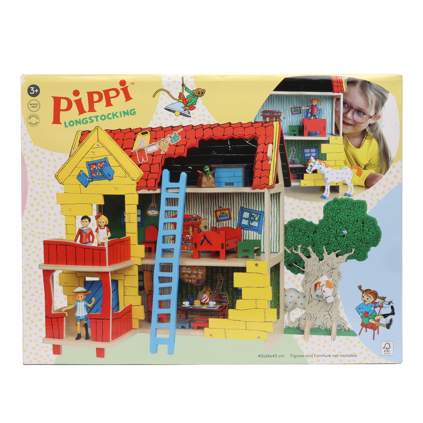 Pippi Puppenhaus Villa Kunterbunt