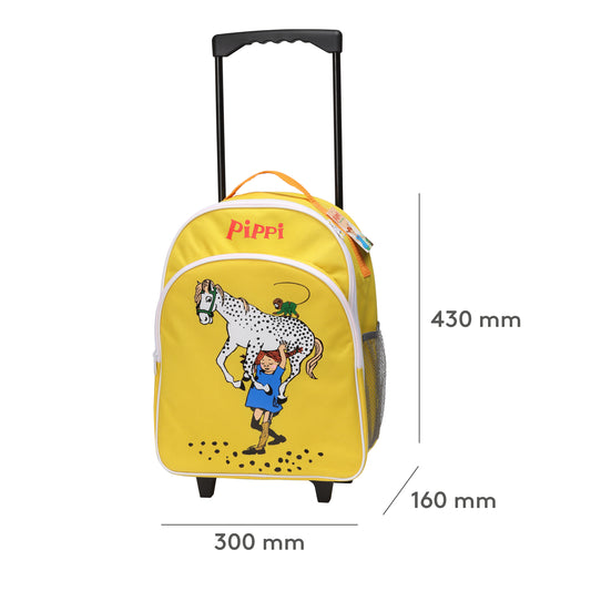 Pippi - Reisetasche/Trolley gelb