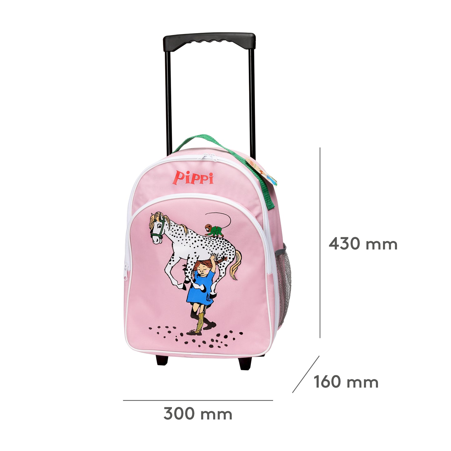 Pippi - Reisetasche/Trolley pink