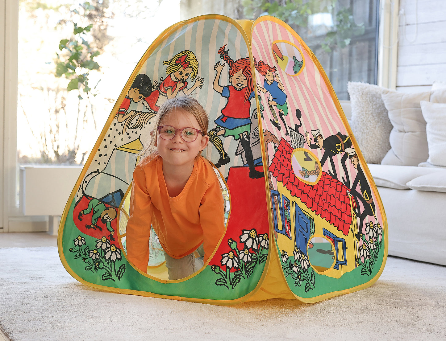 Pippi - Aktivitätenzelt POP-UP
