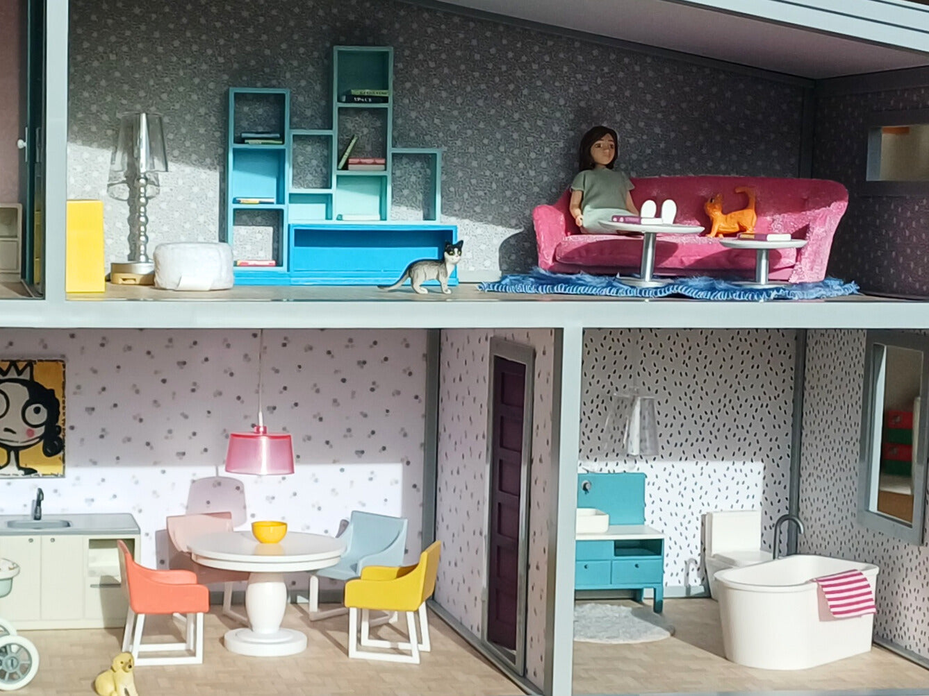 Lundby Traumhaus-Set -das perfekte Puppenhaus Komplettpaket