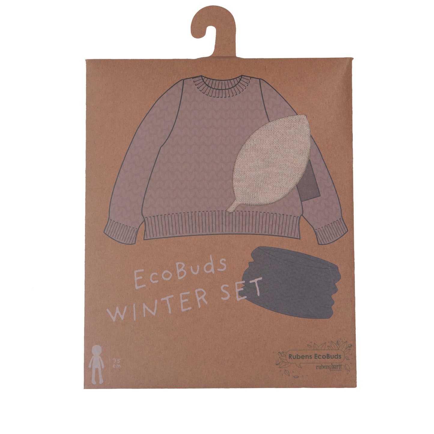 Rubens Barn Puppenkleidung Winter-Set für EcoBuds