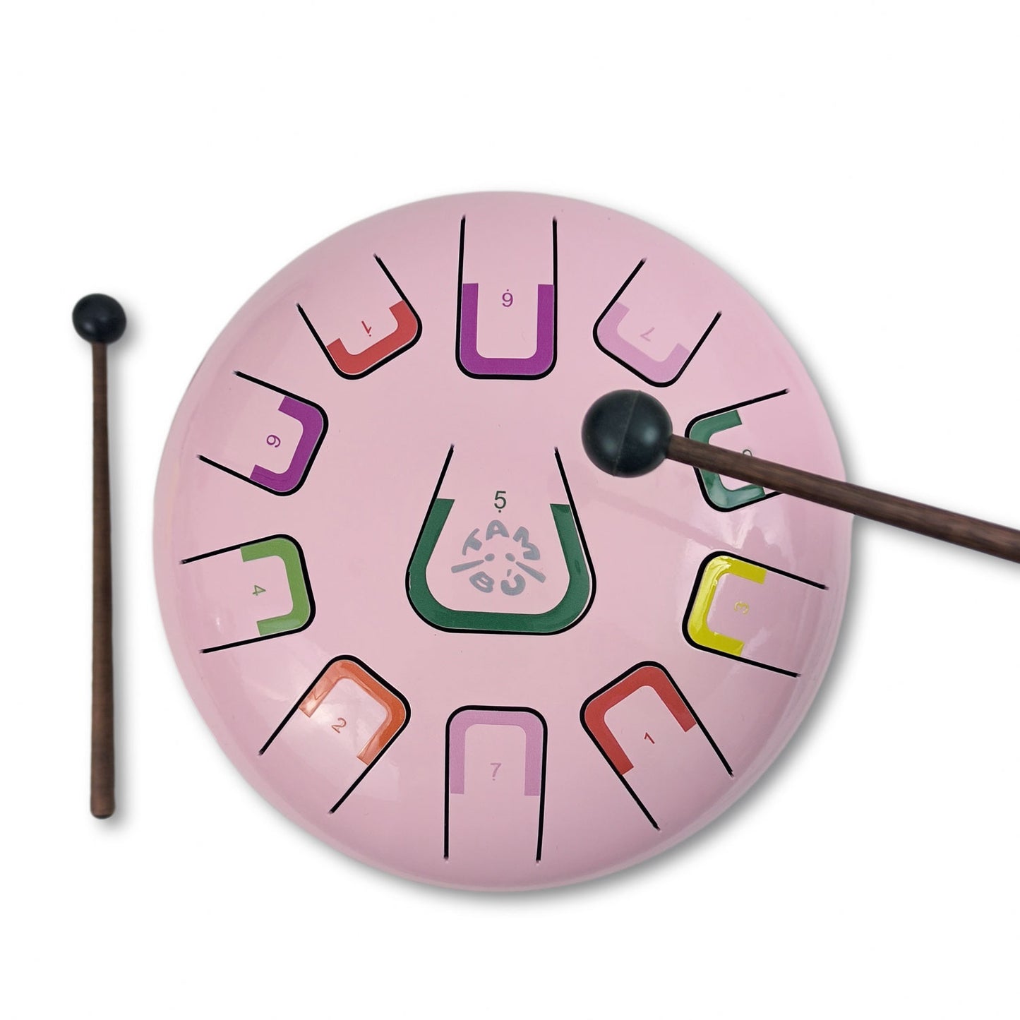 Tambu Zungentrommel Coral Reef (matt pink)