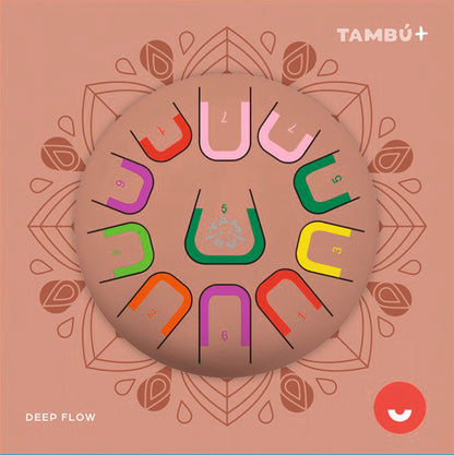 Tambu+ 25cm Zungentrommel Deep Flow terracotta