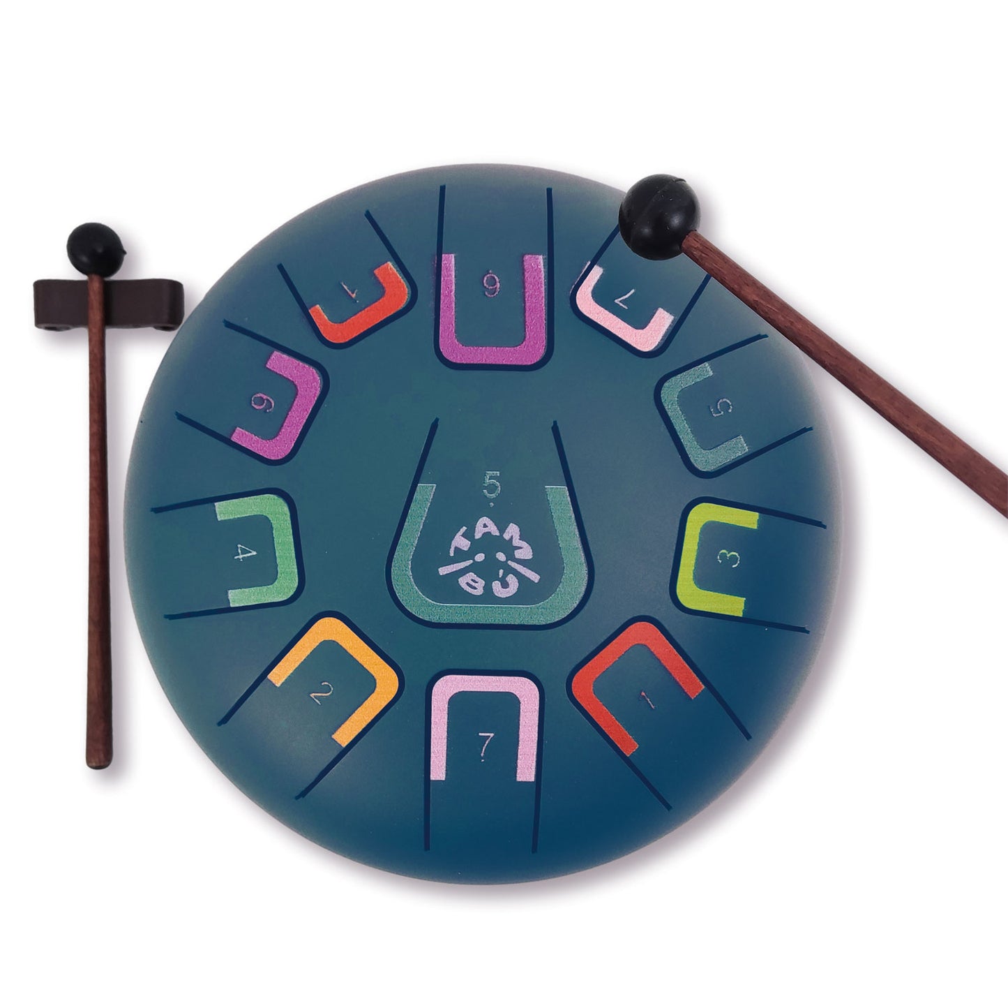 Tambu Zungentrommel Deep Space ( matt anthrazit)
