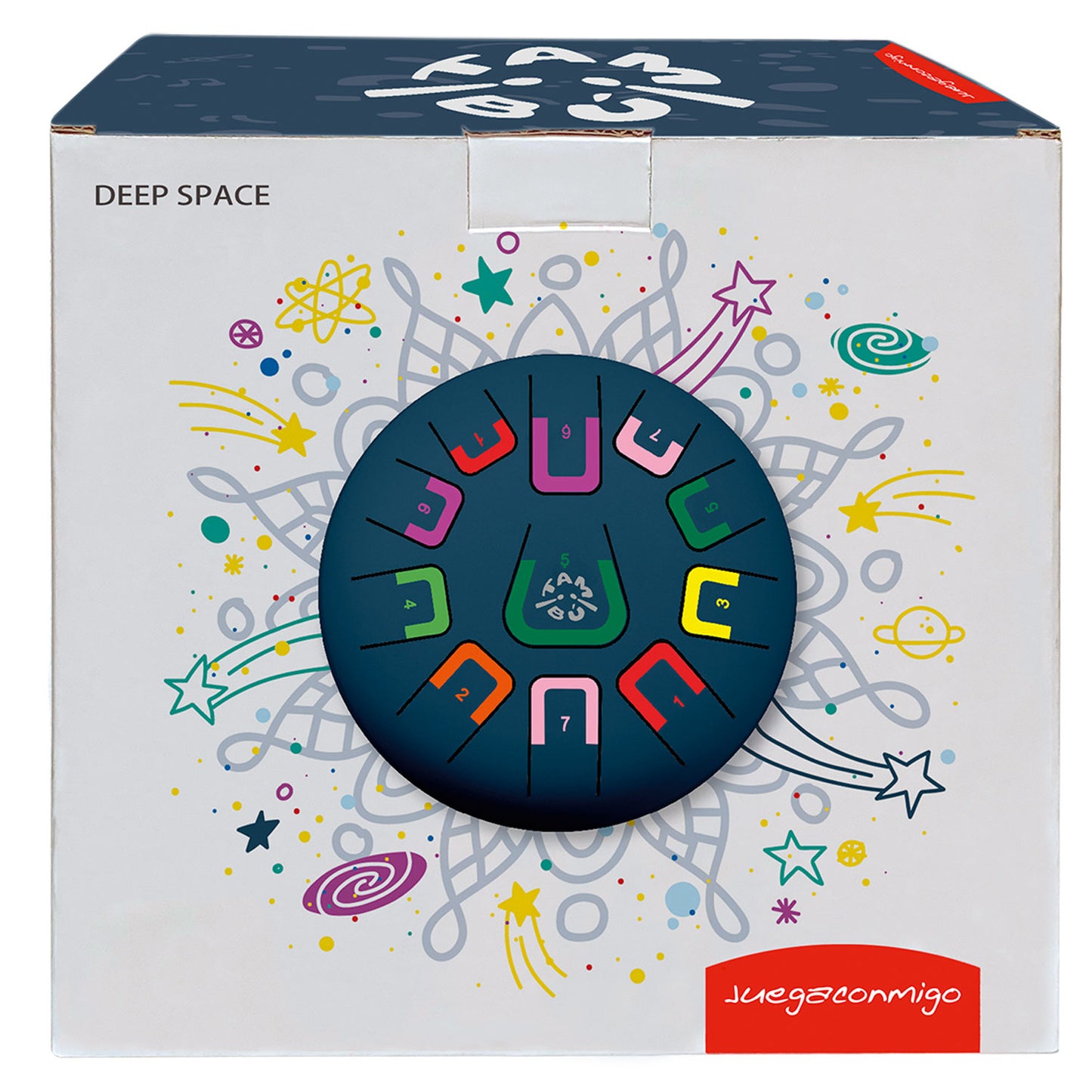 Tambu Zungentrommel Deep Space ( matt anthrazit)