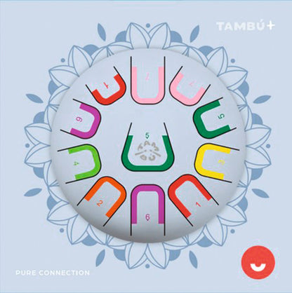 Tambu+ 25cm Zungentrommel Pure Connection blau