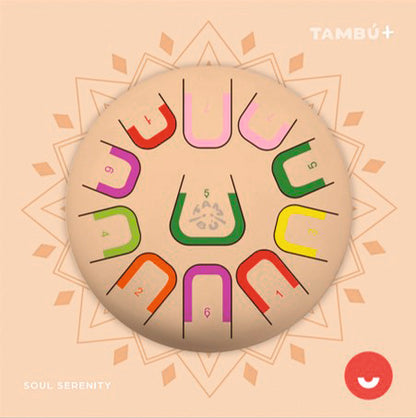 Tambu+ 25cm Zungentrommel Soul Serenity creme