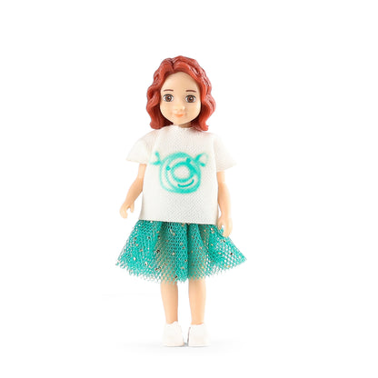 Lundby Puppenhauspuppe kreativ- mit 3 Frisuren und Kleidungsstücken